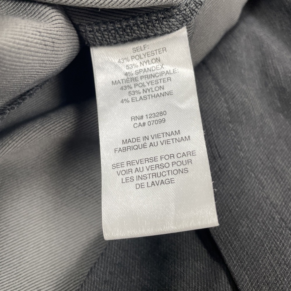 TravisMathew Mens Full Zip Hoodie Charcoal Gray Heathered Golf Jacket Small - Picture 9 of 10